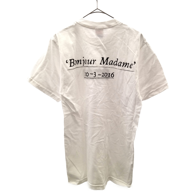 SUPREME シュプリーム 16SS Paris Box Logo Tee パリOPEN記念 ボックスロゴ 半袖Tシャツ カットソー ホワイト