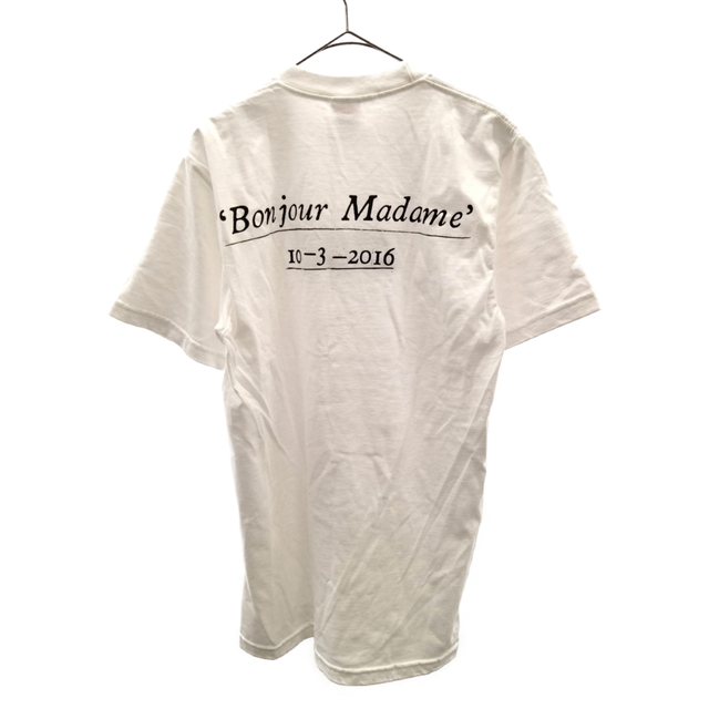 注目ブランド 16SS シュプリーム SUPREME - Supreme Paris ホワイト カットソー 半袖Tシャツ ボックスロゴ パリOPEN記念 Tee Logo Box Tシャツ+カットソー(半袖+袖なし)