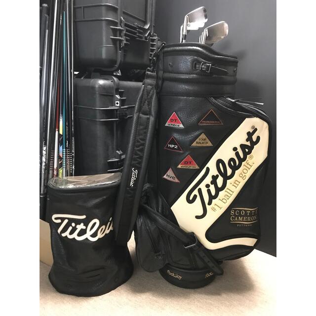 Titleist - OLD Titleist ナンバリングツアーキャディバッグ SCロゴ