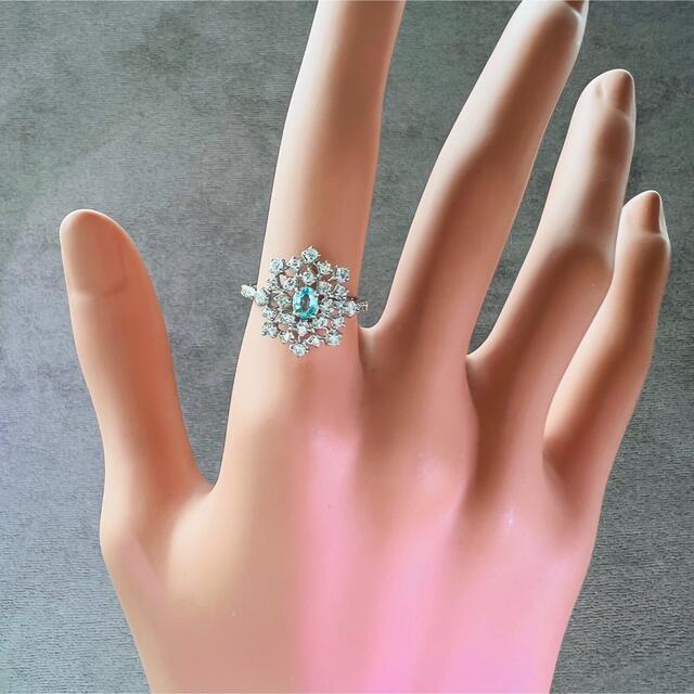 新商品☆PTパライバトルマリンリング PL:0.17ct D:0.57ctの通販 by