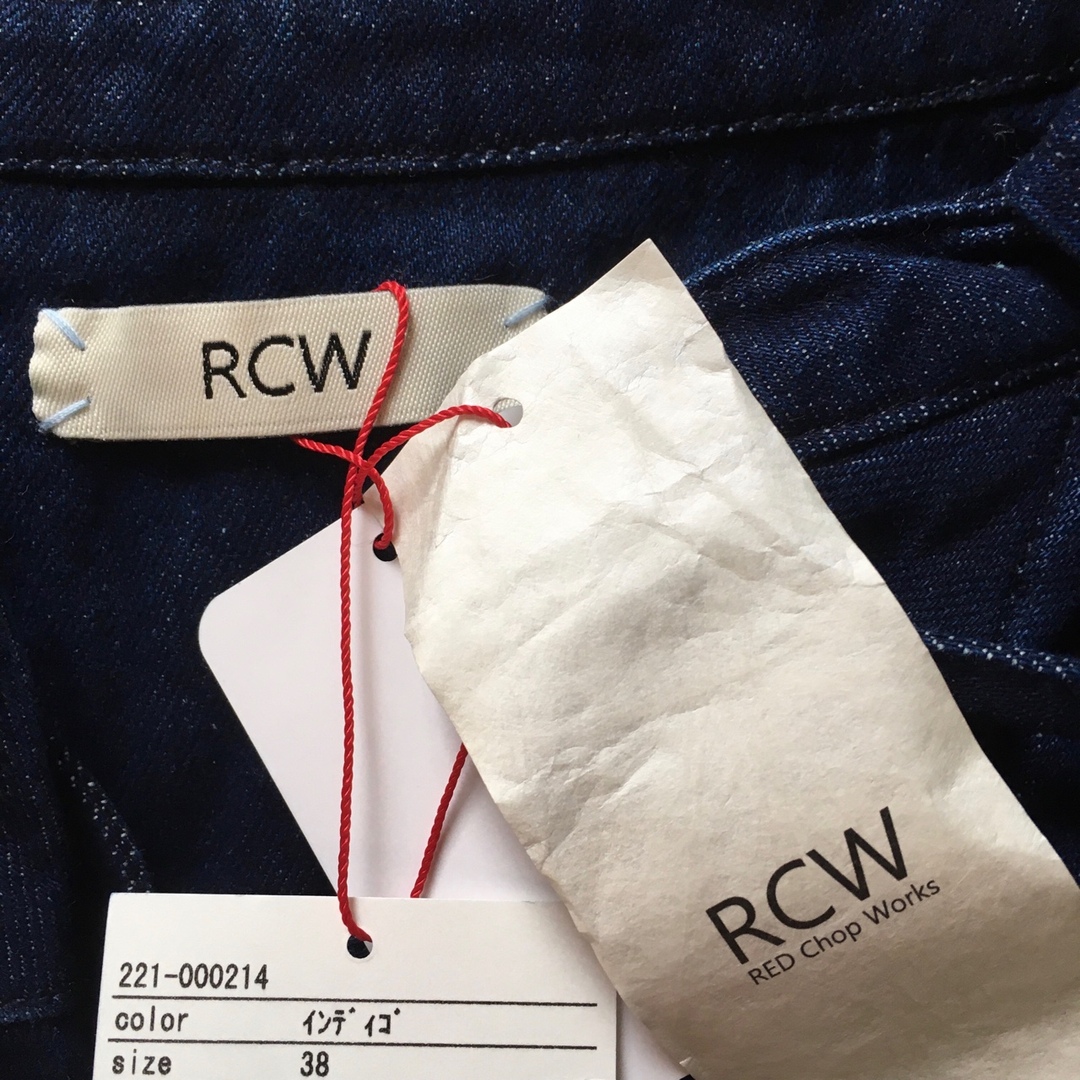 RCW＊CANAL JEAN レースアップ ブラウス