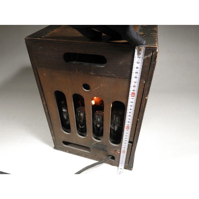 ○通電確認済 真空管ラジオ ヘルメス 受信機 MODEL 24 昭和レトロ ○通電確認済 真空管ラジオ ヘルメス 受信機 MODEL 24 昭和レトロ