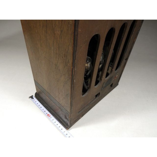 ○通電確認済 真空管ラジオ ヘルメス 受信機 MODEL 24 昭和レトロ ○通電確認済 真空管ラジオ ヘルメス 受信機 MODEL 24 昭和レトロ
