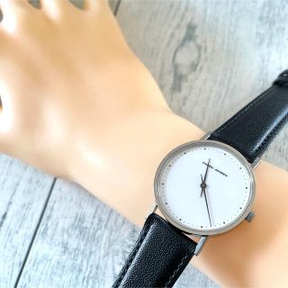 電池交換済み】GEORGJENSEN ジョージジェンセン 腕時計 クォーツ