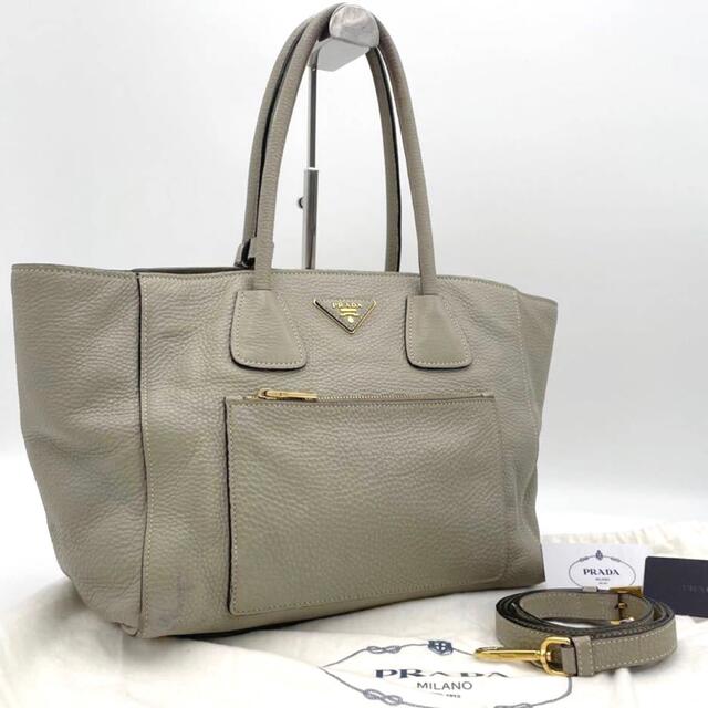 至福の贅品⭐️プラダ ヴィッテロ ダイノ 2way ショルダーバッグ