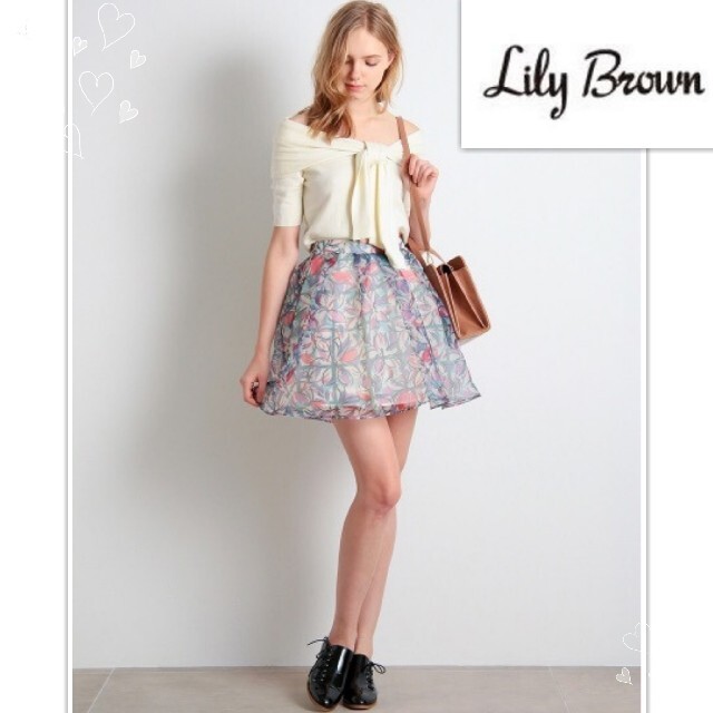 一流の品質 リリーブラウン 花柄 フレアスカート F Lily Brown ilam.org