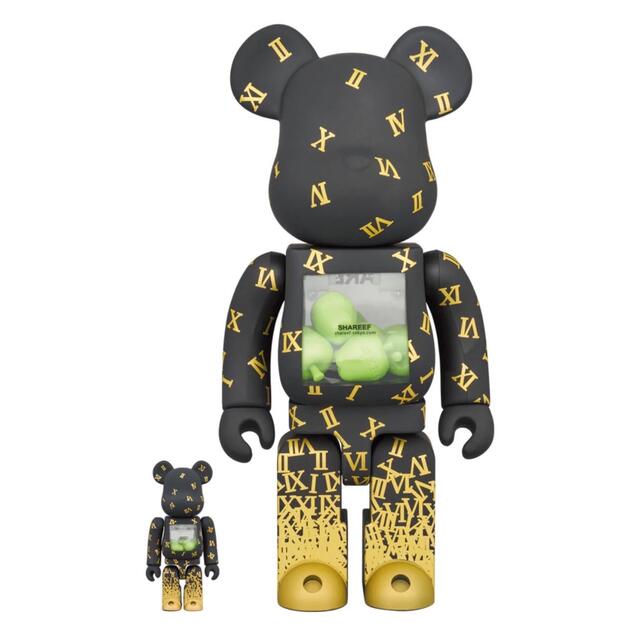 BE@RBRICK SHAREEF 3 100％ & 400％　ベアブリック