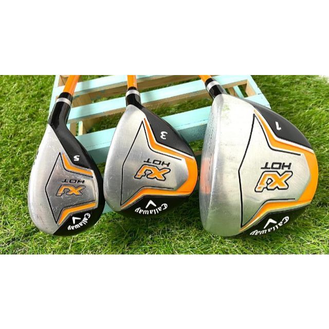 Callaway Golf - ジュニア用 ゴルフクラブ 7本セット Xj HOT ...