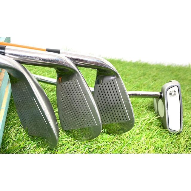 Callaway Golf(キャロウェイゴルフ)のジュニア用 ゴルフクラブ 7本セット  Xj HOT キャロウェイゴルフ バッグ スポーツ/アウトドアのゴルフ(クラブ)の商品写真