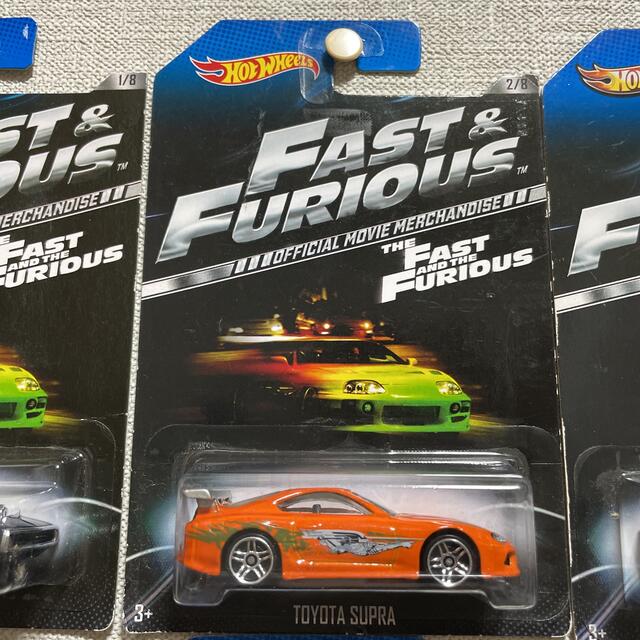 ホットウィール FAST&FURIOUS ワイルドスピード 8台セット 初版物 エンタメ/ホビーのおもちゃ/ぬいぐるみ(ミニカー)の商品写真