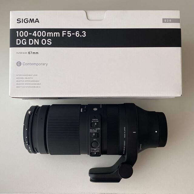 超美品SIGMAシグマ100-400mm F5-6.3 DG DN OS三脚座付カメラ