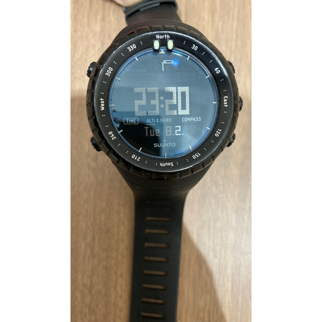 SUUNTO(スント)のスント(SUUNTO) コア　オールブラック メンズの時計(腕時計(デジタル))の商品写真