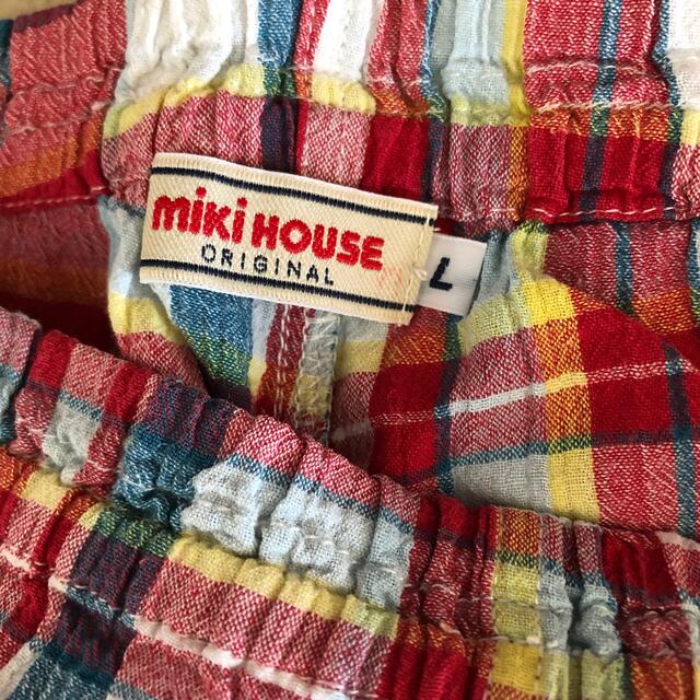 mikihouse(ミキハウス)のミキハウスL(130-140) キッズ/ベビー/マタニティのキッズ服男の子用(90cm~)(甚平/浴衣)の商品写真