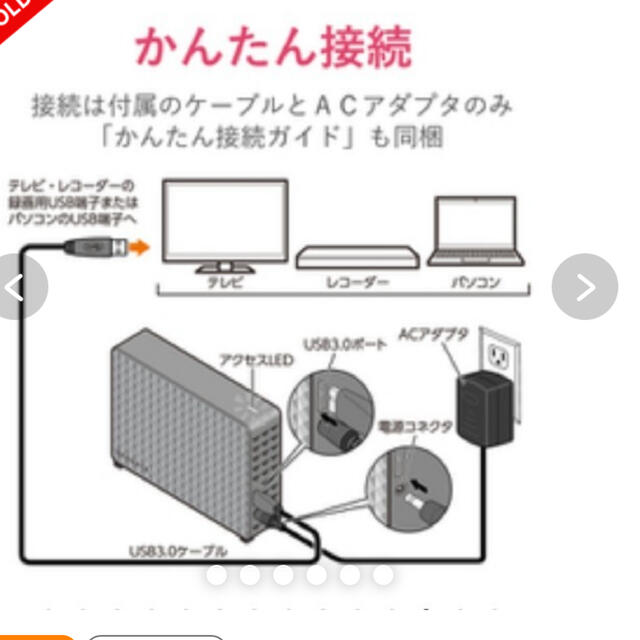 1台外付けHDD 4tb TV録画 PCデータ保存に SGD-MX040UBK | www.fk