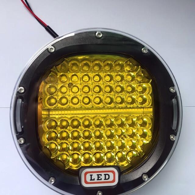 300W 黄色　サーチライト 作業灯 ワークランプ LED  12/24V