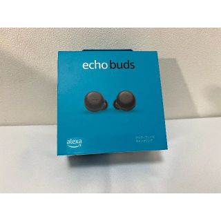 【新品】Echo Buds 第２世代　エコーバッズ　ブラック(ヘッドフォン/イヤフォン)