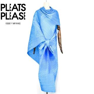 PLEATS PLEASE イッセイミヤケ プリーツ ポンチョ ケープ 大判 csm.fi.cr