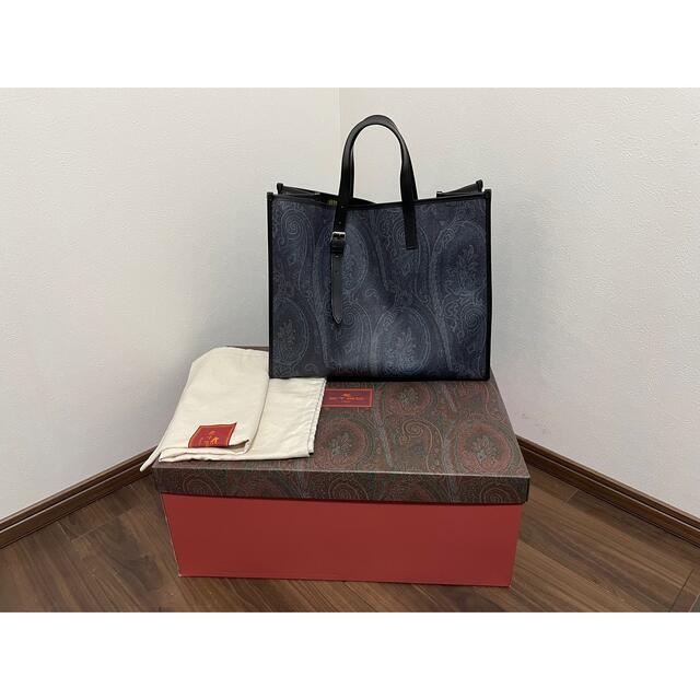 Etro エトロ メンズ トートバッグ ペイズリー