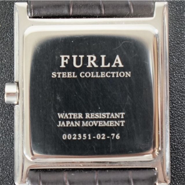 『WH-5523』☆フルラ☆FURLA☆オーバルブレスチェーン☆電池交換済◎稼働