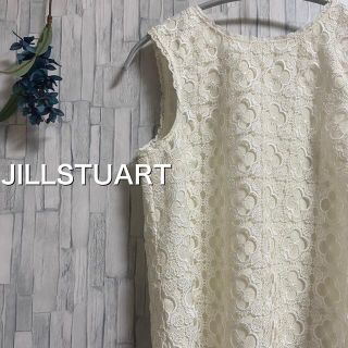 ジルスチュアート(JILLSTUART)のジルスチュアート　JILLSTUART レース　花柄　ノースリーブ(シャツ/ブラウス(半袖/袖なし))