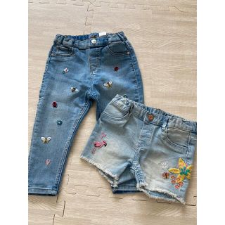 エイチアンドエム(H&M)のH &M デニム　ショートパンツ　セット(パンツ/スパッツ)