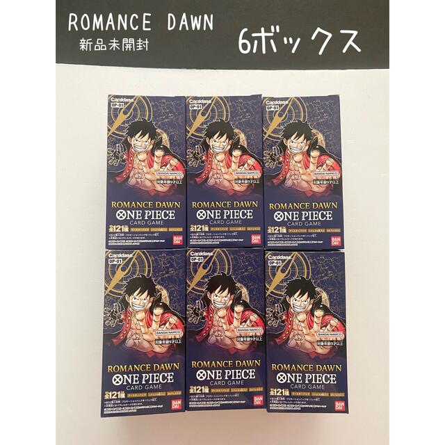 ONE PIECE ROMANCE DAWN ロマンスドーン 新品未開封6BOX