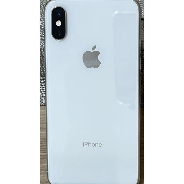 Apple(アップル)のiPhone XS シルバー 256GB スマホ/家電/カメラのスマートフォン/携帯電話(スマートフォン本体)の商品写真