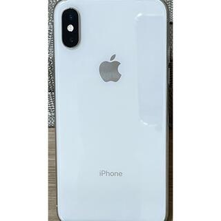 アップル(Apple)のiPhone XS シルバー 256GB(スマートフォン本体)