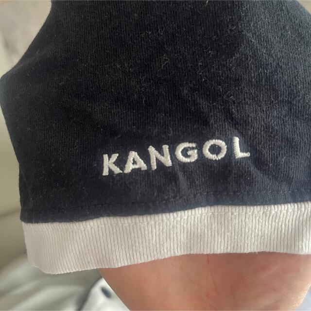 KANGOL(カンゴール)のカンゴール　Tシャツ　kangol  ショート丈　リンガー レディースのトップス(Tシャツ(半袖/袖なし))の商品写真