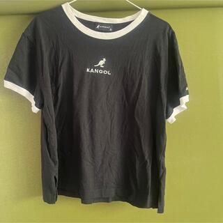 カンゴール(KANGOL)のカンゴール　Tシャツ　kangol  ショート丈　リンガー(Tシャツ(半袖/袖なし))