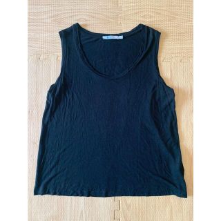 T by Alexander Wang 胸ポケット レーヨン タンクトップ