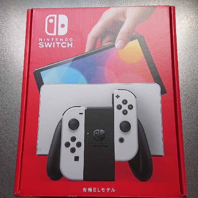 家庭用ゲーム機本体Nintendo Switch (有機ELモデル) 本体 ホワイト  新品