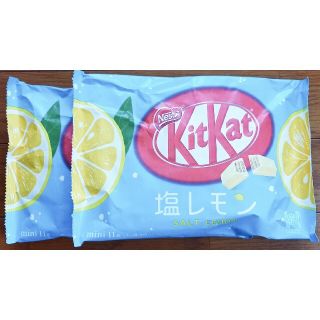 ネスレ(Nestle)の27　キットカット　塩レモン　mini　2袋(22枚)(菓子/デザート)