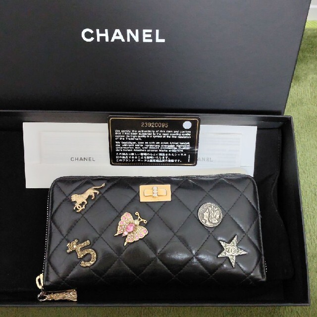 CHANEL エンブロイダリー 財布 長財布 - www.glycoala.com