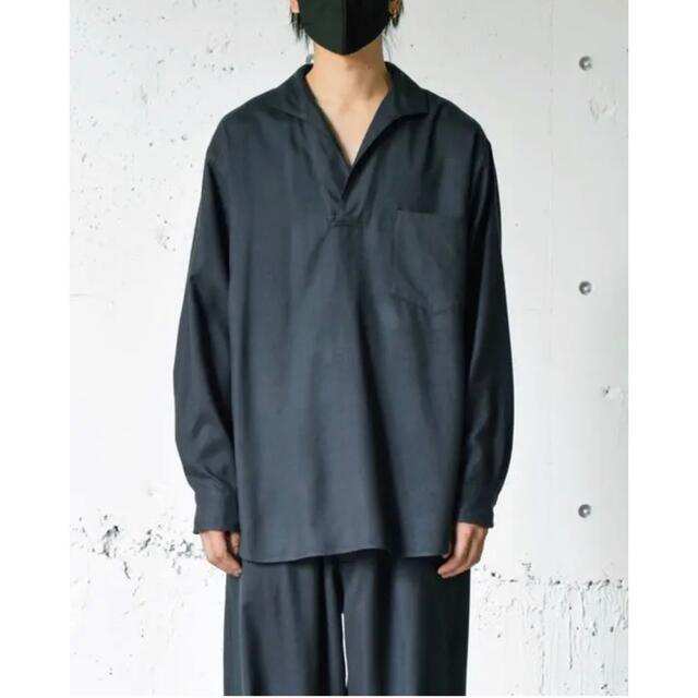 値頃 COMOLI シルクネル セットアップ 22ss comoli - シャツ - www