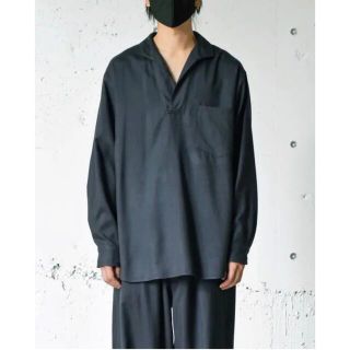 コモリ(COMOLI)のcomoli シルクネル　セットアップ　22ss(シャツ)