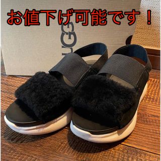 アグ(UGG)のUGGサンダル　シルバーレイク　ブラック(サンダル)