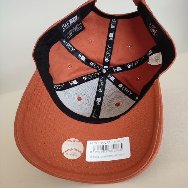 NEW ERA(ニューエラー)の【新品】New Era ニューエラ NY ヤンキース キャップ（オレンジ） メンズの帽子(キャップ)の商品写真