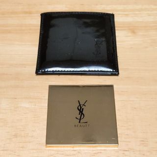 イヴサンローランボーテ(Yves Saint Laurent Beaute)の【YSLミラーB】イブサンローラン　ボーテ　カードミラー　ノベルティ　ケース付(ミラー)