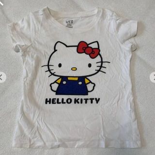 ユニクロ(UNIQLO)の☆中古品☆ユニクロTシャツ キティ110 ガールズ(Tシャツ/カットソー)