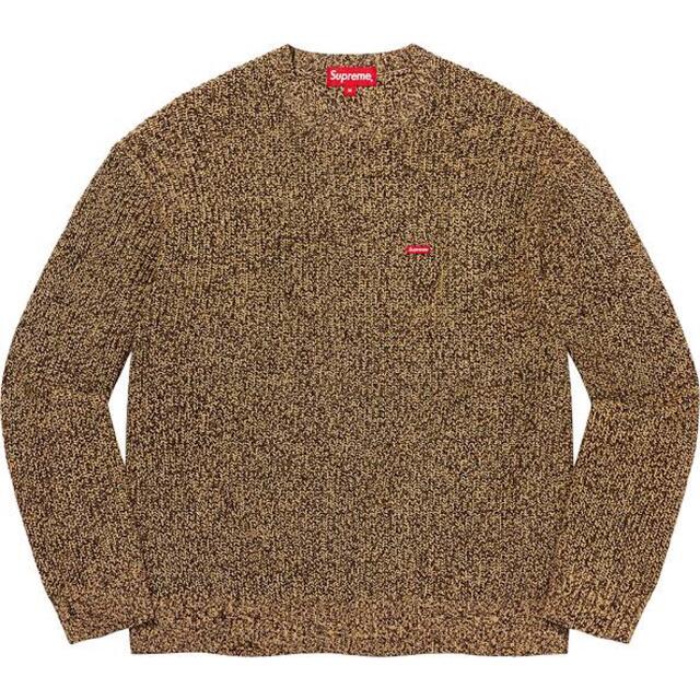 Supreme 21aw Melange Rib Knit Sweater