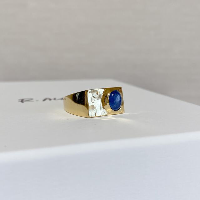 R.ALAGAN  Oval Stone Signet Ring リング