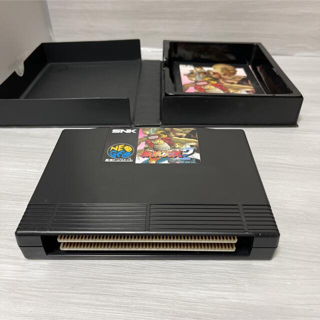 SNK(エスエヌケイ)のネオジオ ロム 餓狼伝説2 カセット　レトロゲーム エンタメ/ホビーのゲームソフト/ゲーム機本体(家庭用ゲームソフト)の商品写真