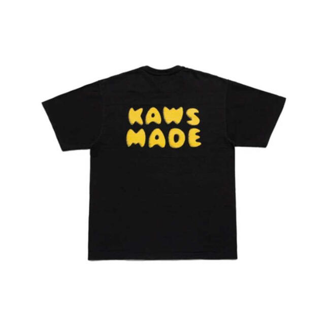 HUMAN MADE カウズ Tシャツ T-SHIRT KAWS #7 黒 L