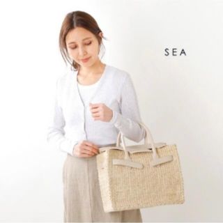 シー(SEA)の【新品未使用】SEA BASKET BAG(かごバッグ/ストローバッグ)