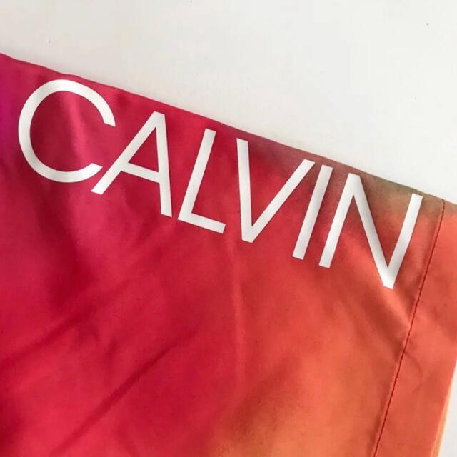 【新品】カルバンクライン USA メンズ S 水着 レインボー 下着 3