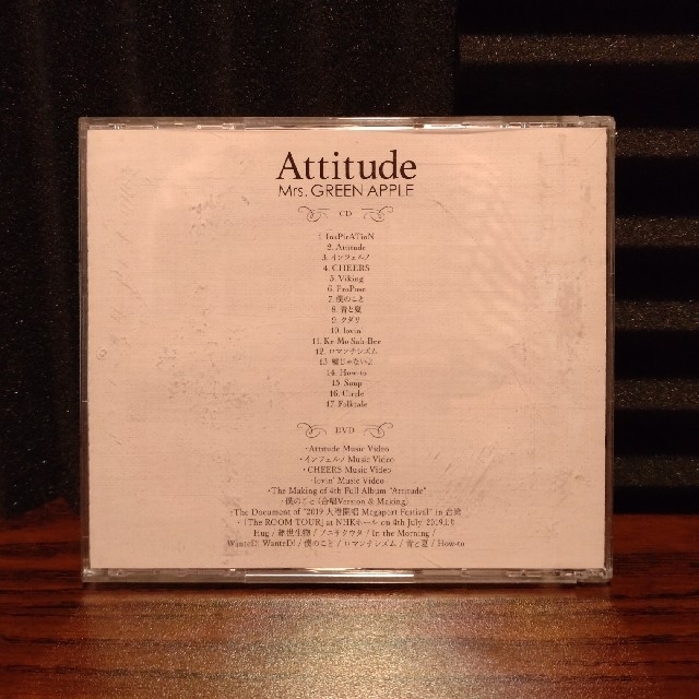 Attitude」初回限定盤 Mrs. GREEN APPLEの通販 by ぶぶ's shop｜ラクマ