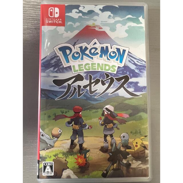 Pokemon LEGENDS アルセウス Switch エンタメ/ホビーのゲームソフト/ゲーム機本体(家庭用ゲームソフト)の商品写真