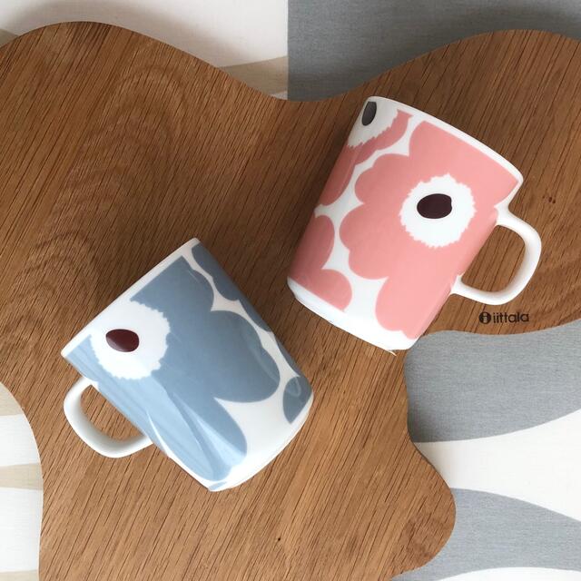 新品 2個セット marimekko UNIKKO ウニッコ マグカップ