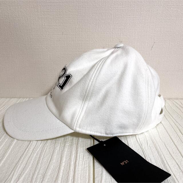 商品 n21 N°21 ホワイト キャップ 帽子 - ヌメロヴェントゥーノ 白 